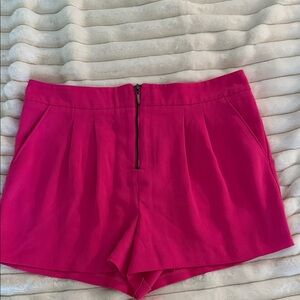 Forever 21 Hot Pink High Waist Shorts